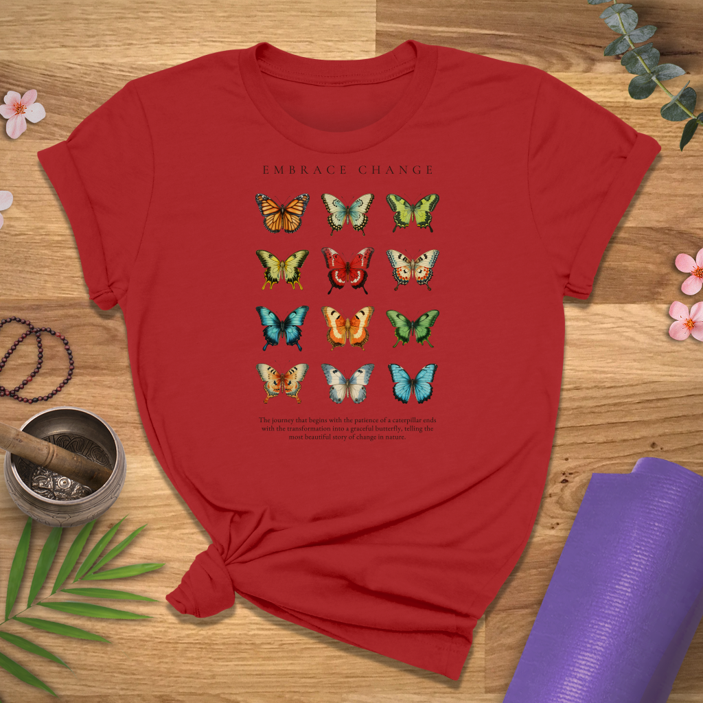 Embrace Change Bfly Tee
