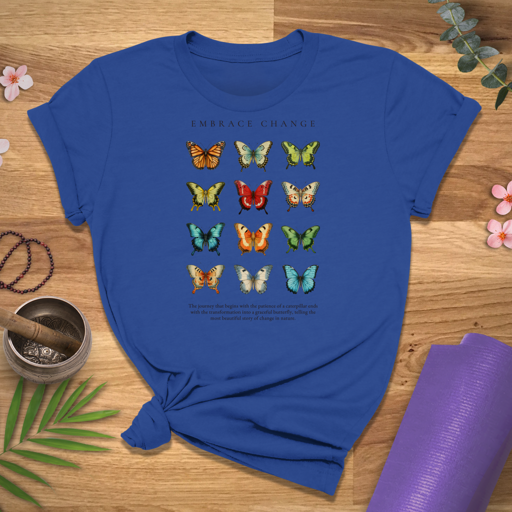 Embrace Change Bfly Tee