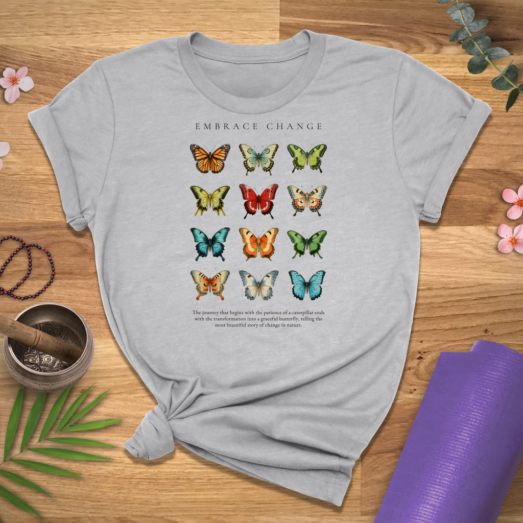 Embrace Change Bfly Tee