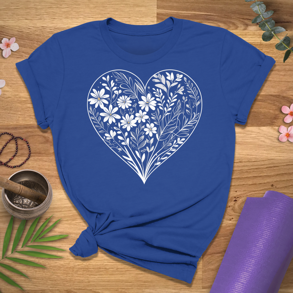 Floral Heart Tee