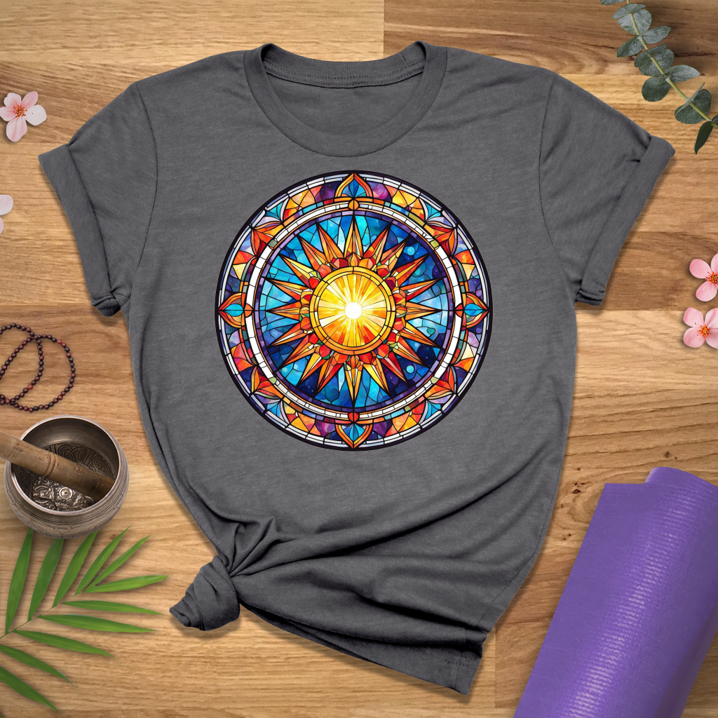 Stained Glass Mandala Tee