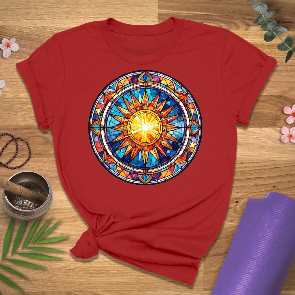 Stained Glass Mandala Tee