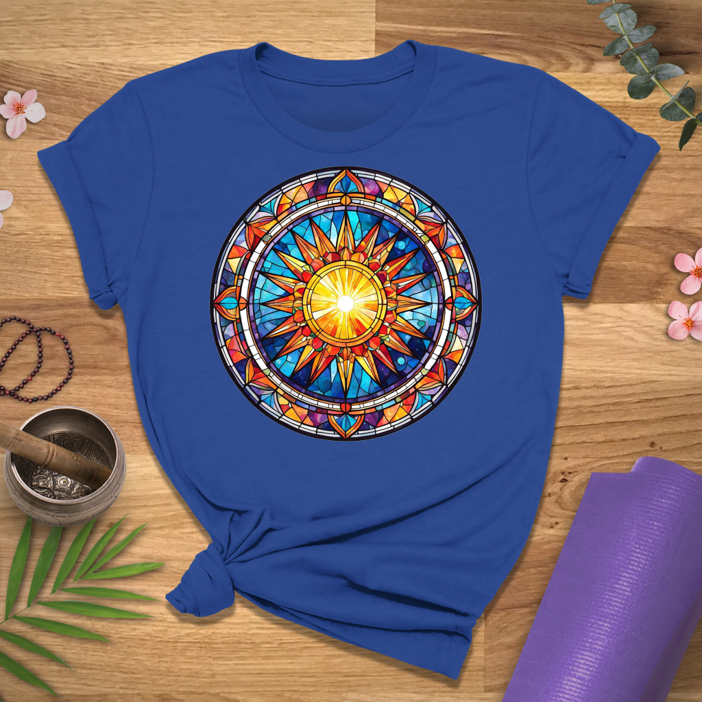 Stained Glass Mandala Tee