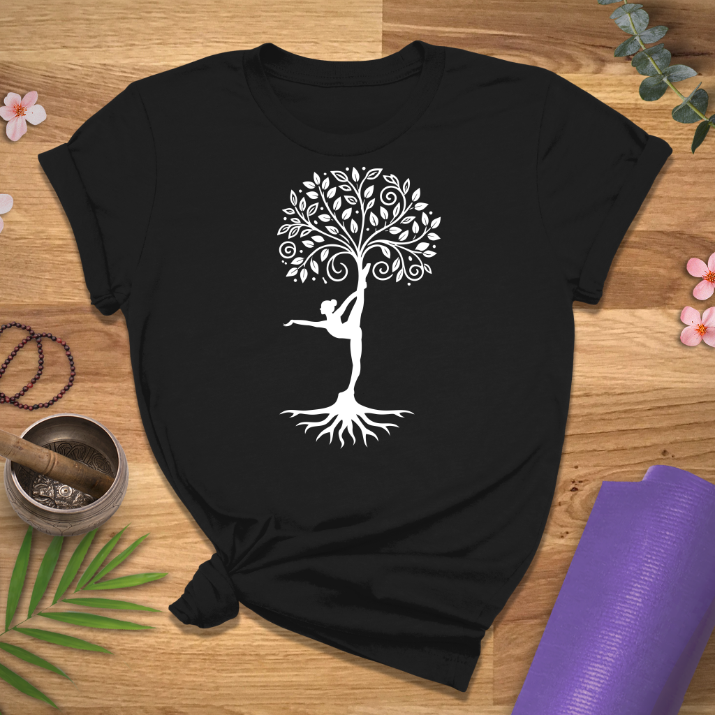 Tree Pose Blooming Tee