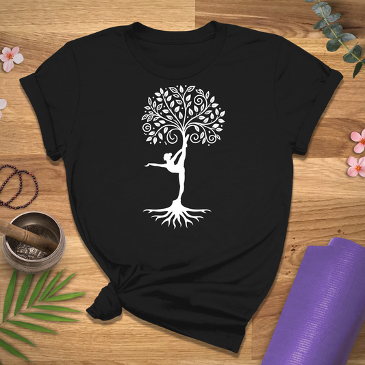 Tree Pose Blooming Tee