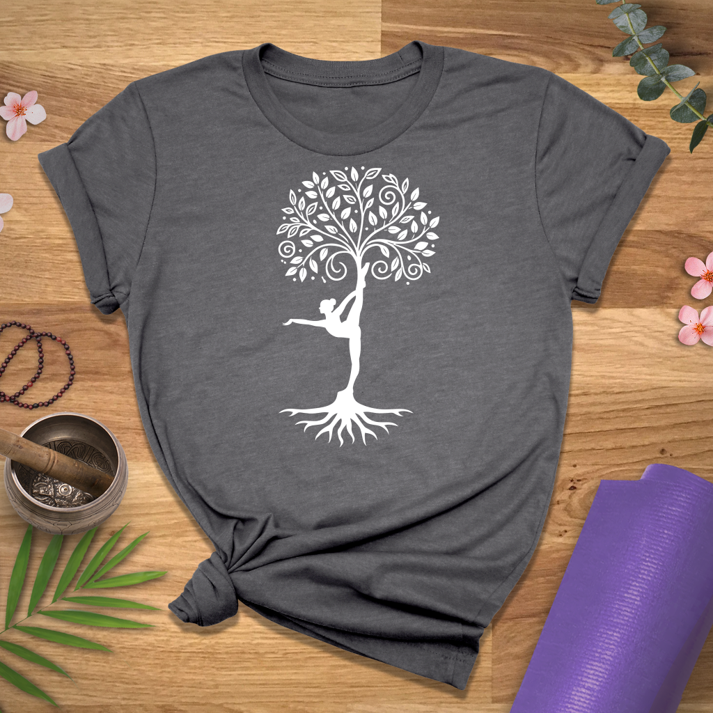 Tree Pose Blooming Tee