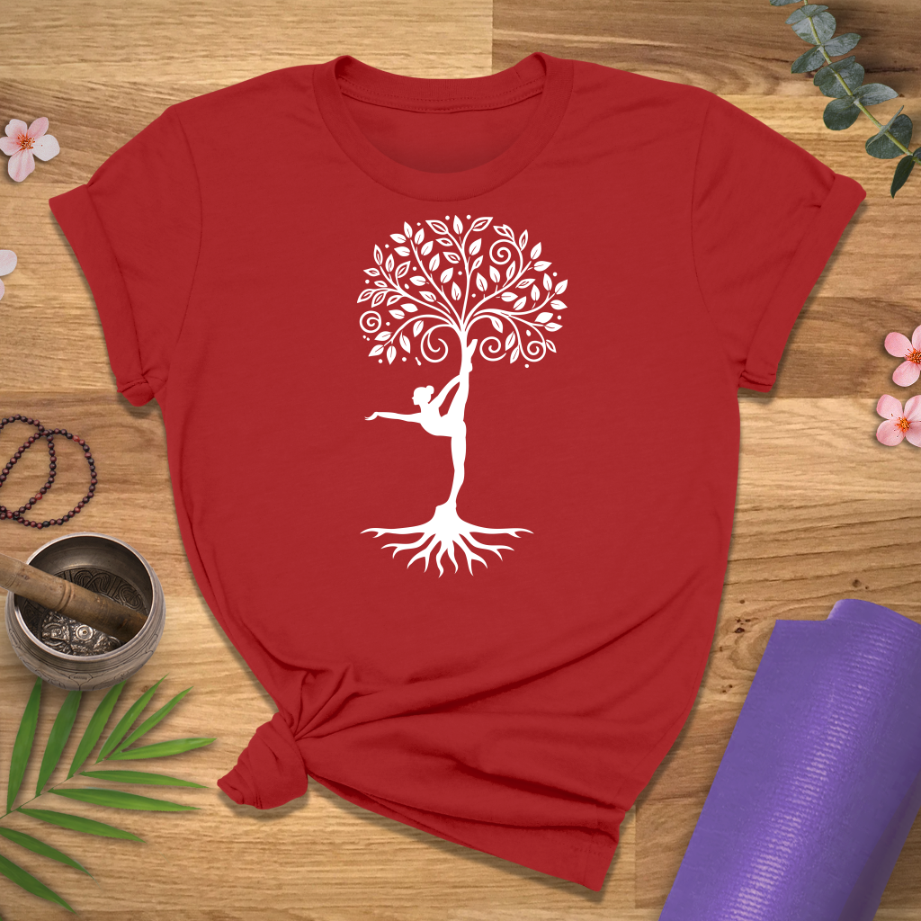 Tree Pose Blooming Tee
