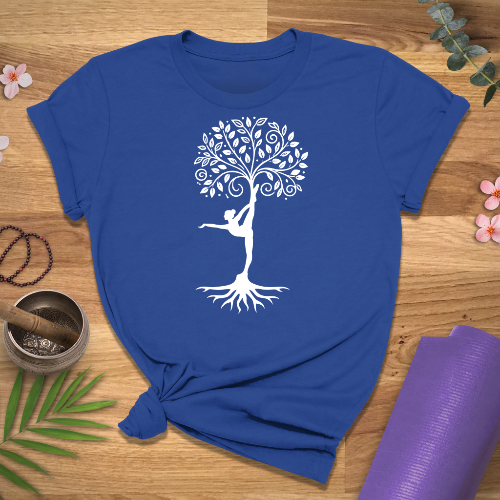 Tree Pose Blooming Tee