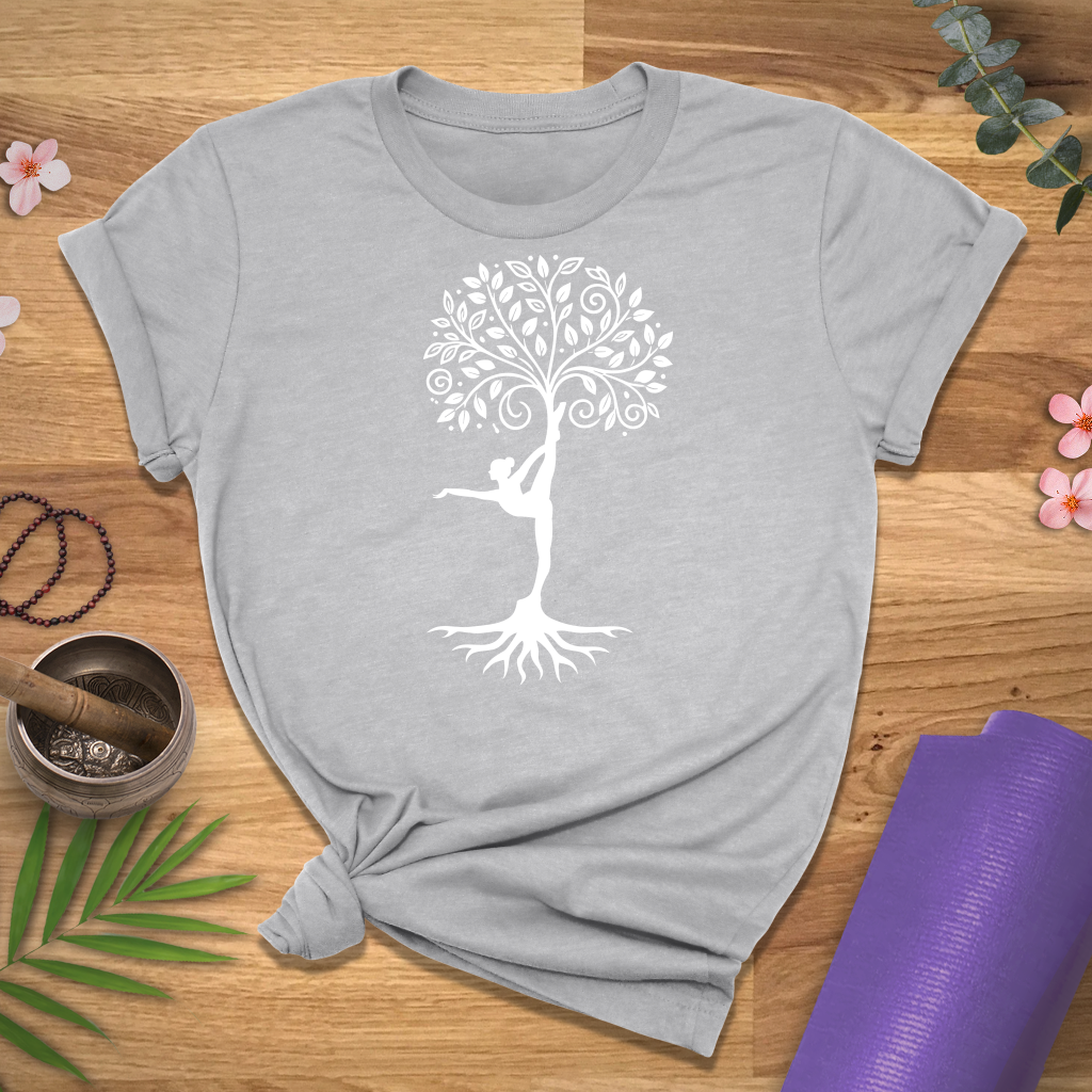Tree Pose Blooming Tee