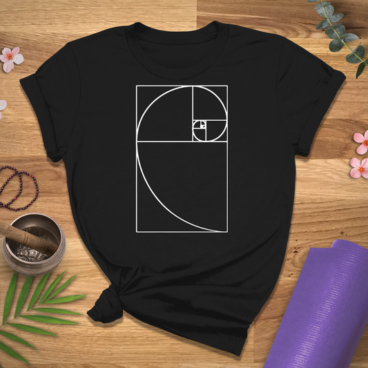 Fibonacci Spiral Tee