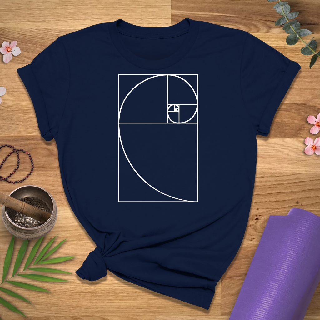 Fibonacci Spiral Tee