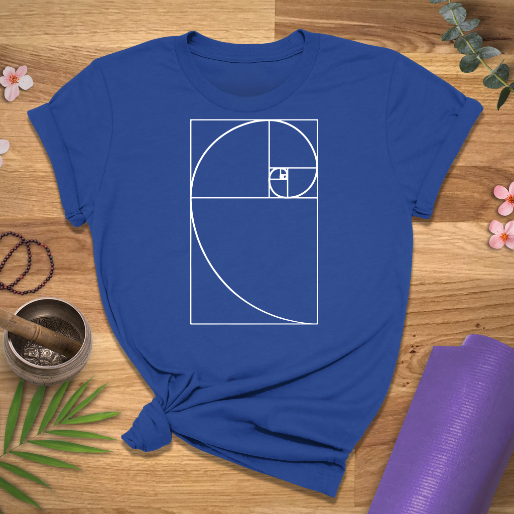 Fibonacci Spiral Tee