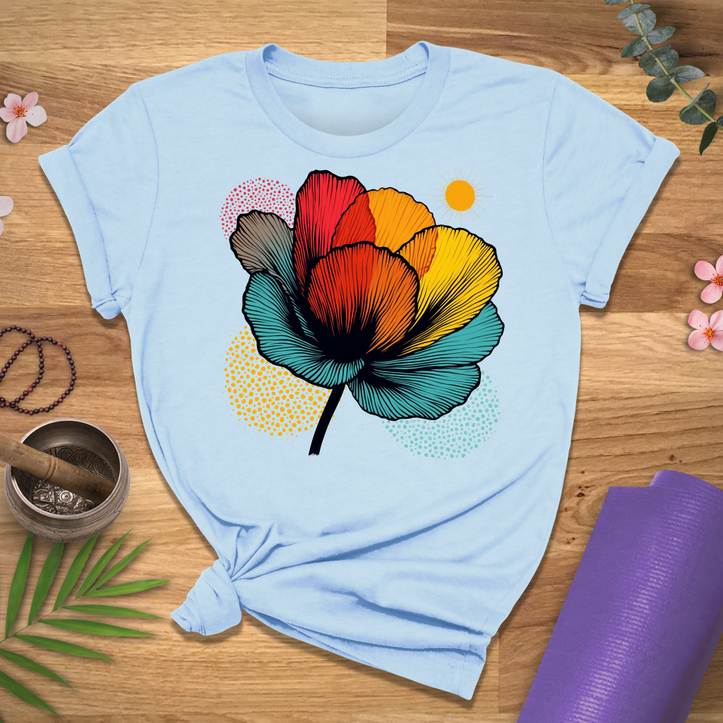 Vivid Blossom Tee