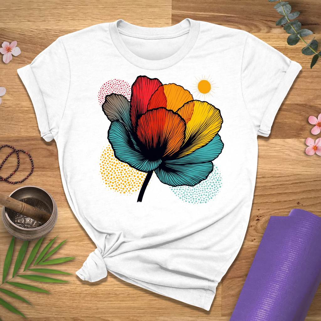 Vivid Blossom Tee