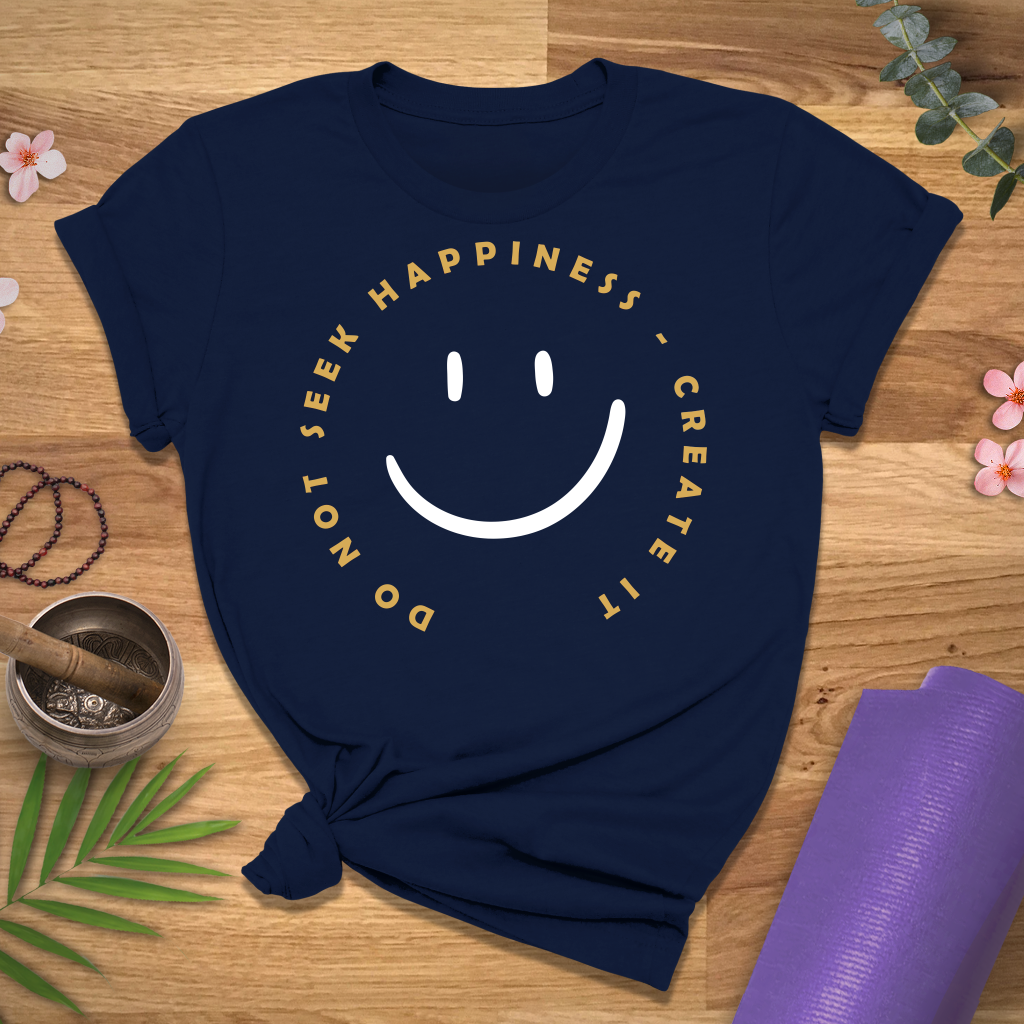 Create Happiness Smiley Tee