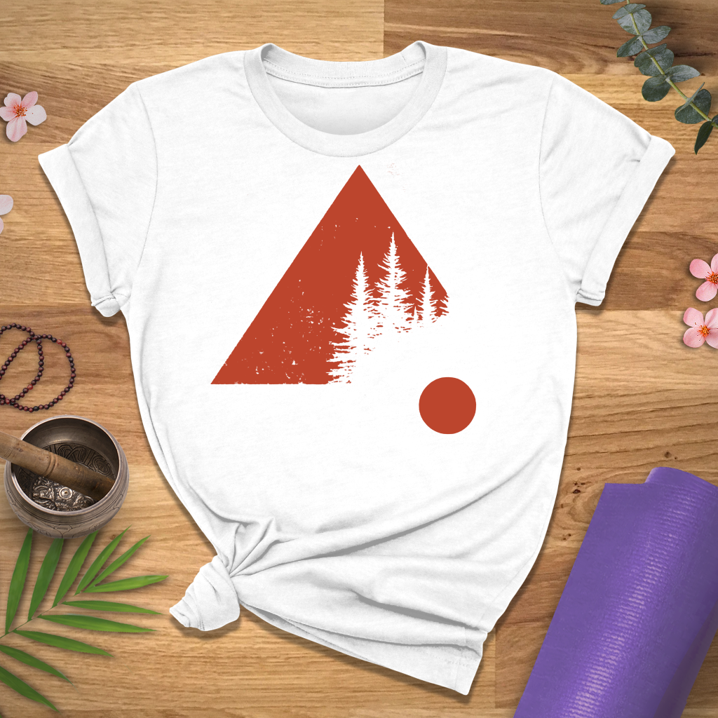 Triangle Forest Tee