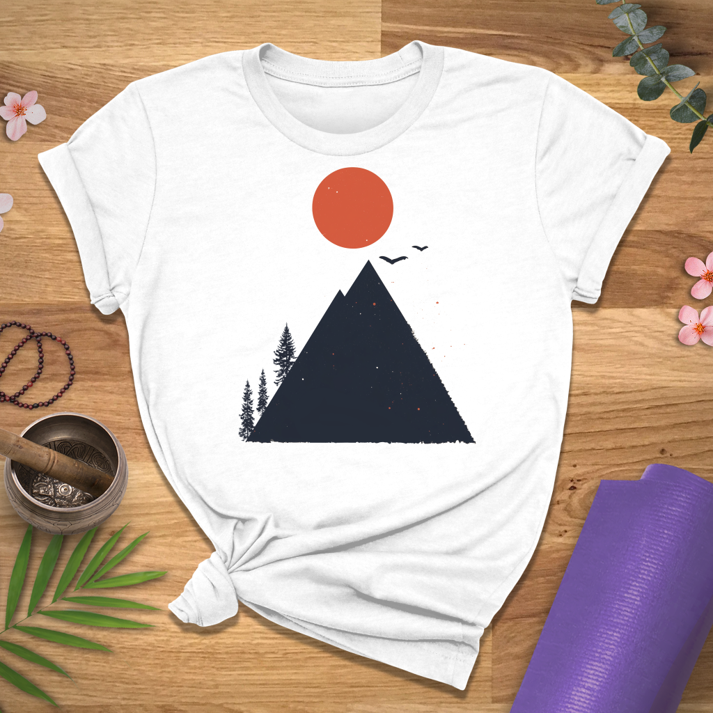 Geometric Landscape Tee