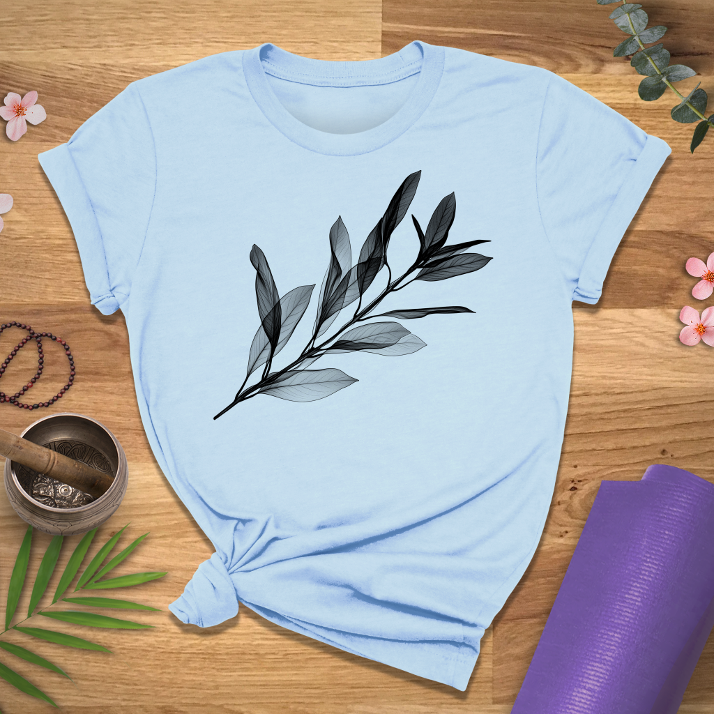 Transparent Olive Branch Tee
