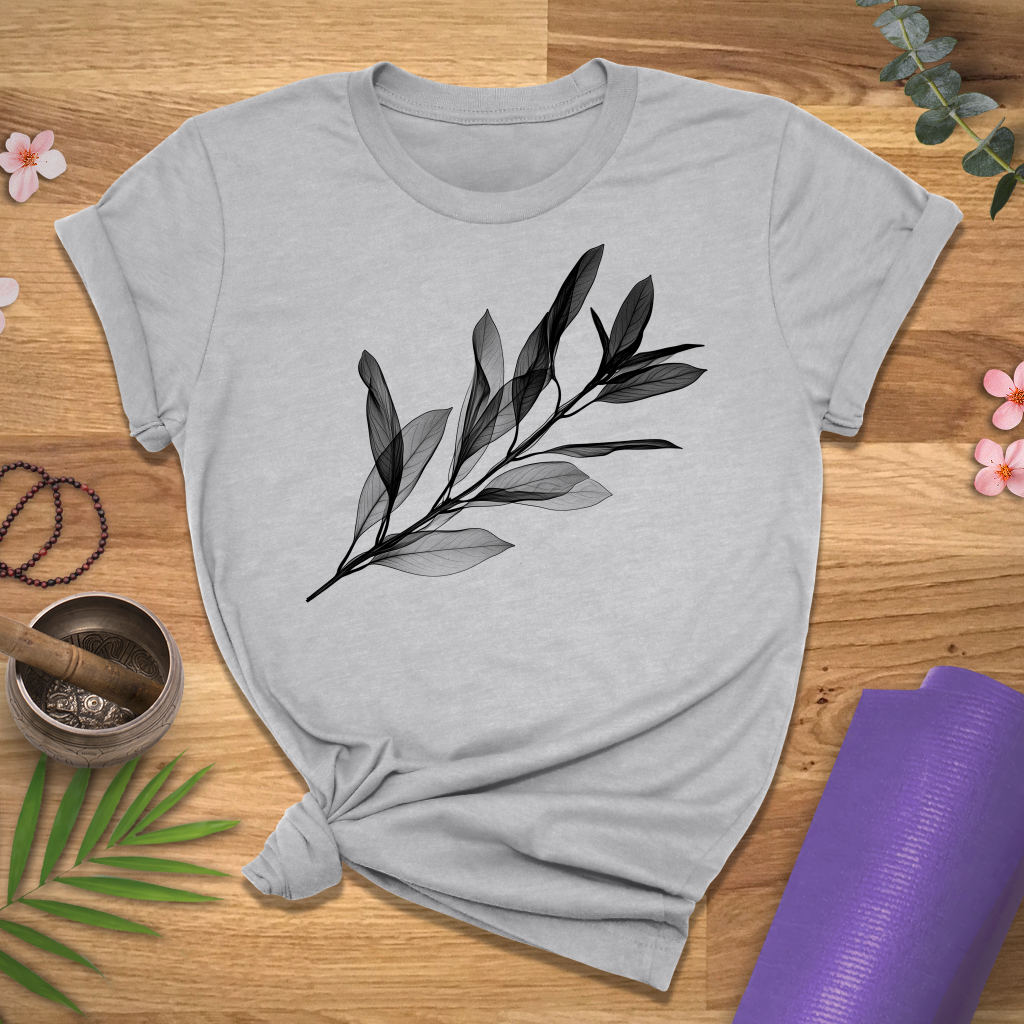 Transparent Olive Branch Tee