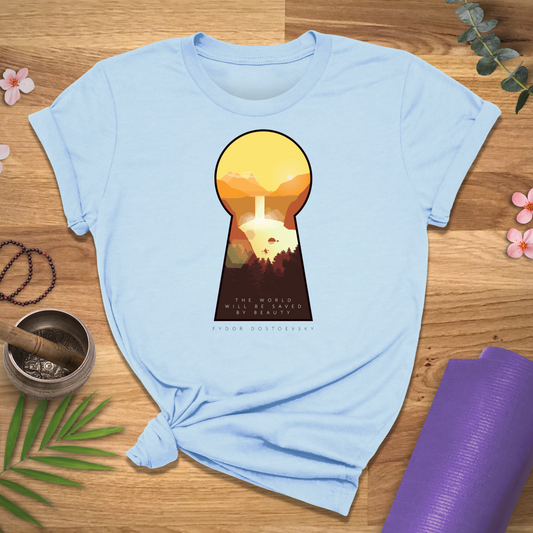 Keyhole Quote Tee