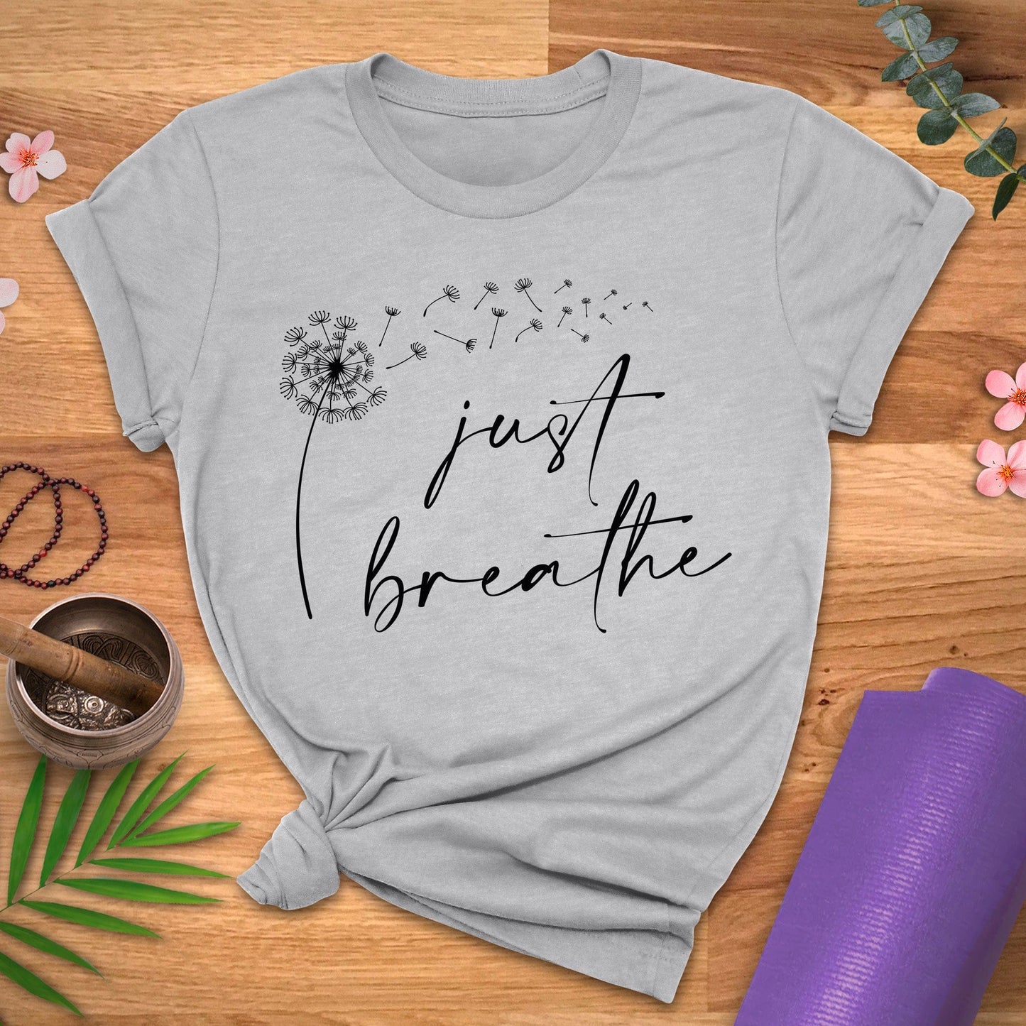 Just Breathe Dandelion Tee