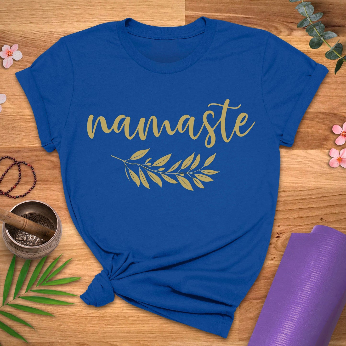 Namaste Gold Leaf Tee