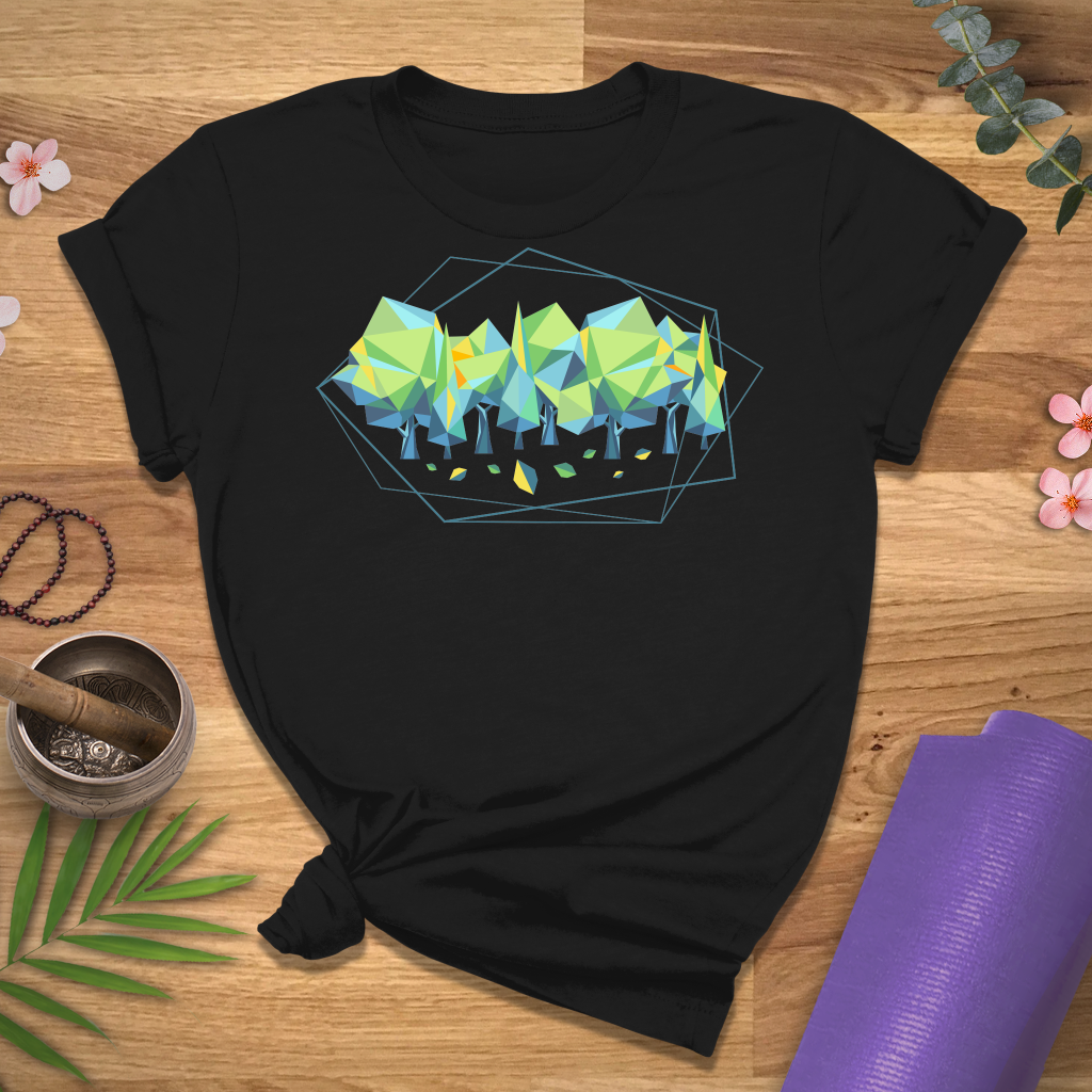 Geometric Forest Tee