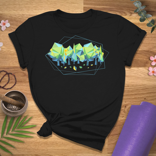 Geometric Forest Tee