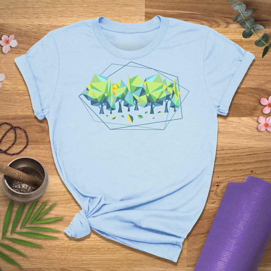 Geometric Forest Tee