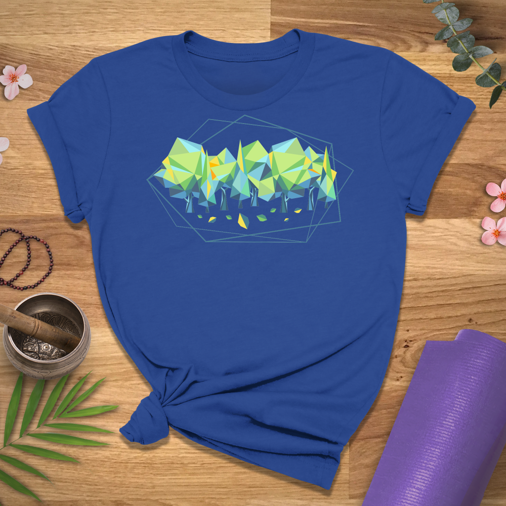 Geometric Forest Tee
