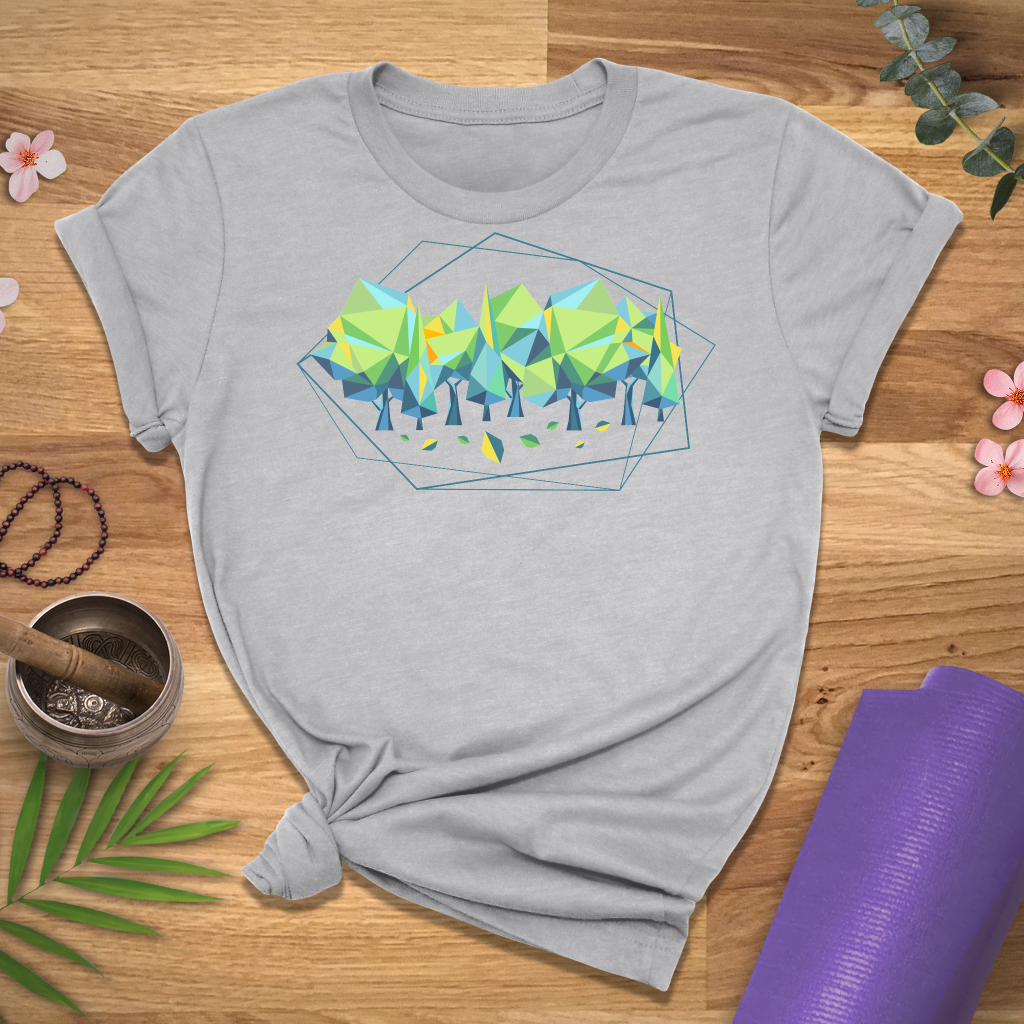 Geometric Forest Tee