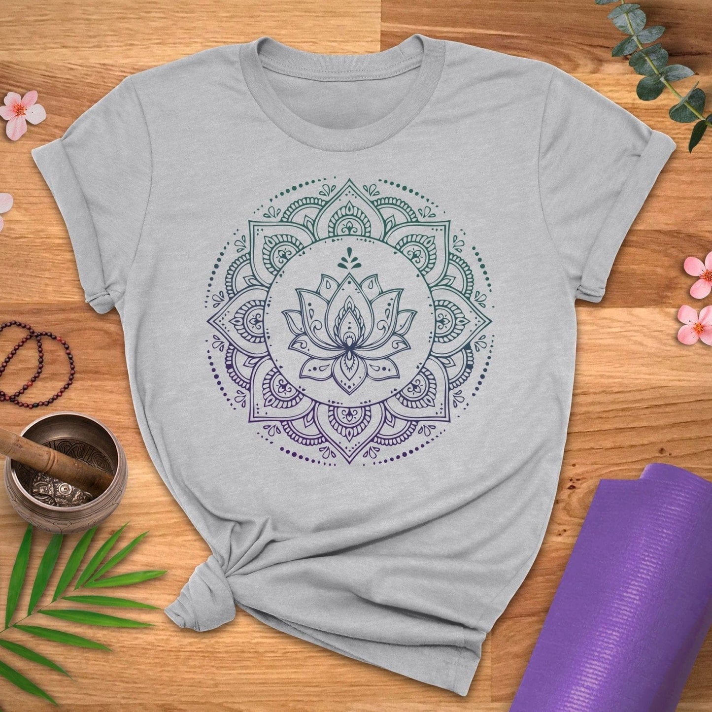 Gradation Mandala Tee - ZenWear - T-Shirt