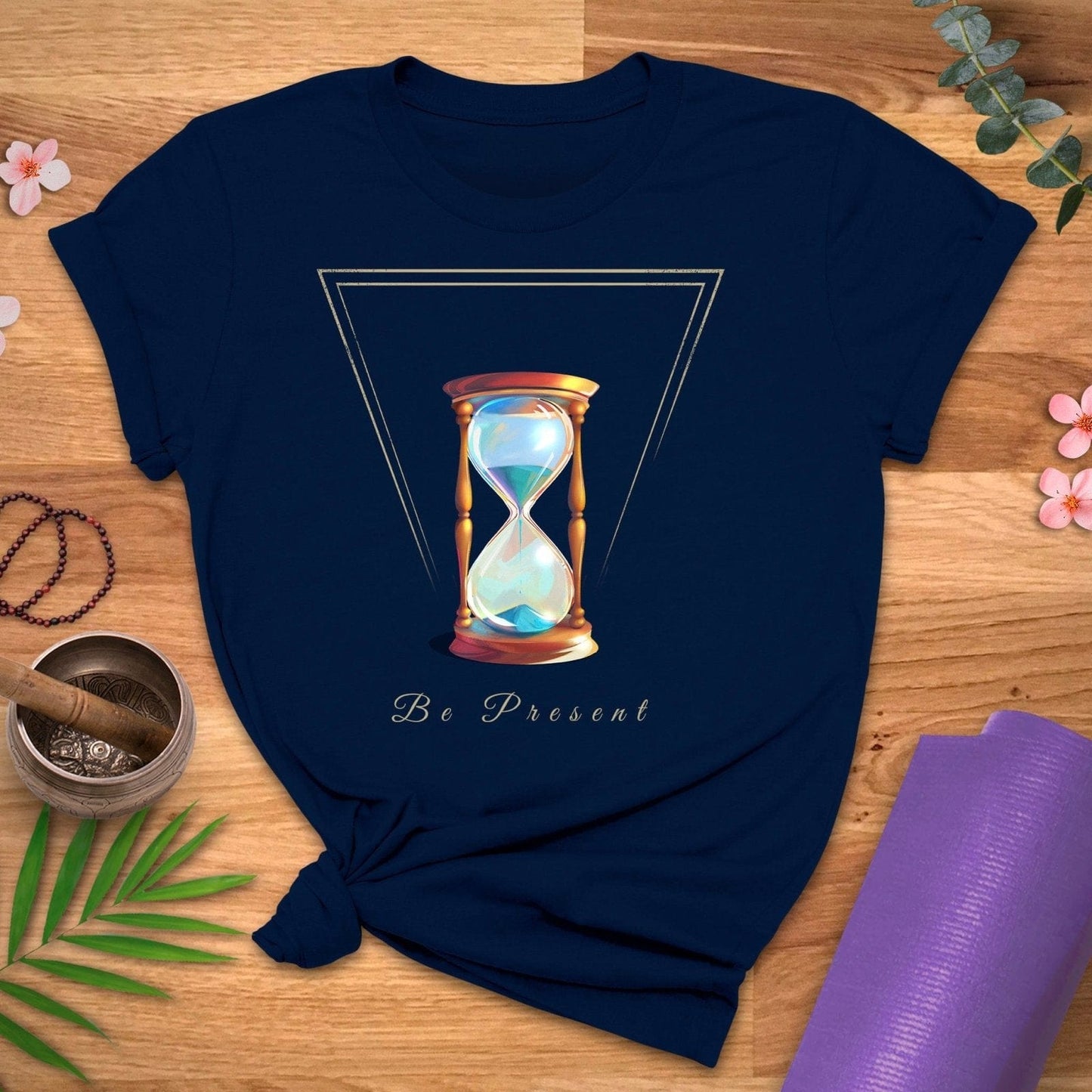 Hourglass Be Present Tee - ZenWear - T-Shirt