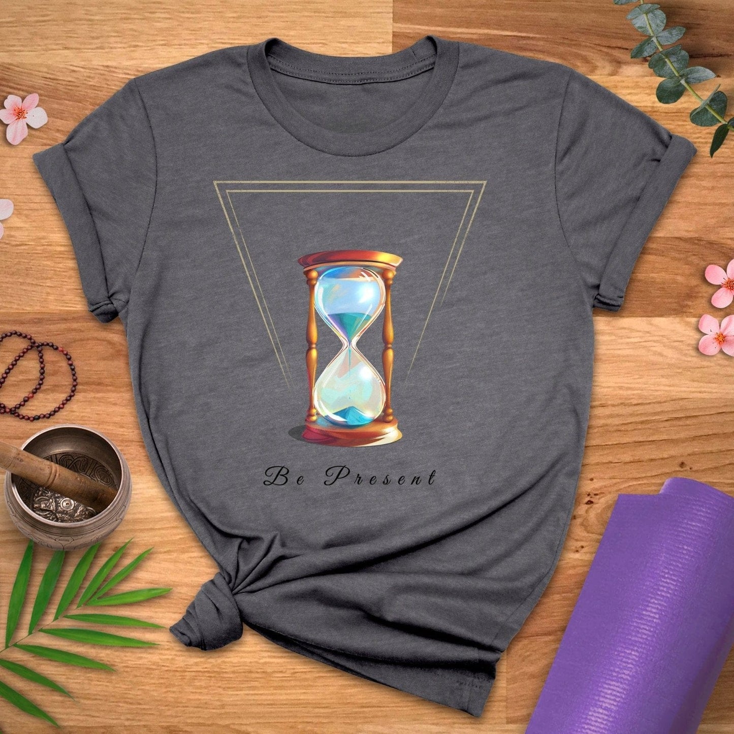 Hourglass Be Present Tee - ZenWear - T-Shirt