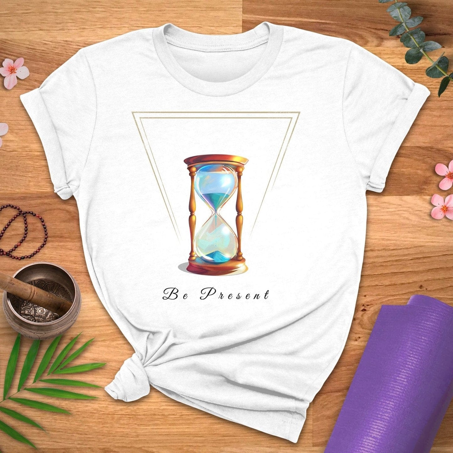 Hourglass Be Present Tee - ZenWear - T-Shirt