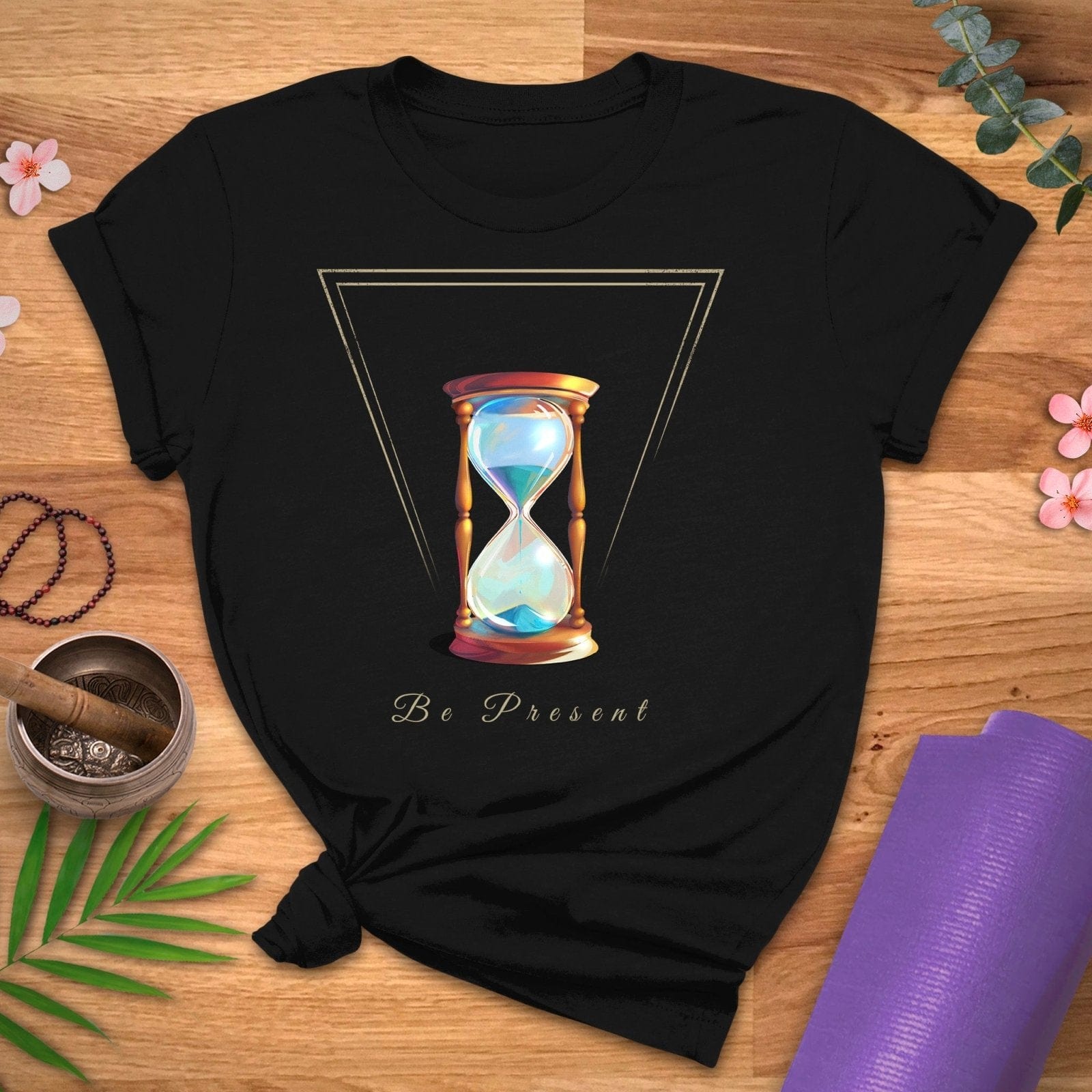 Hourglass Be Present Tee - ZenWear - T-Shirt
