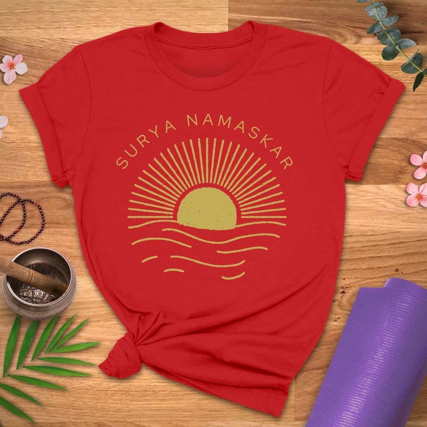 Surya Namaskar Tee - ZenWear - T-Shirt