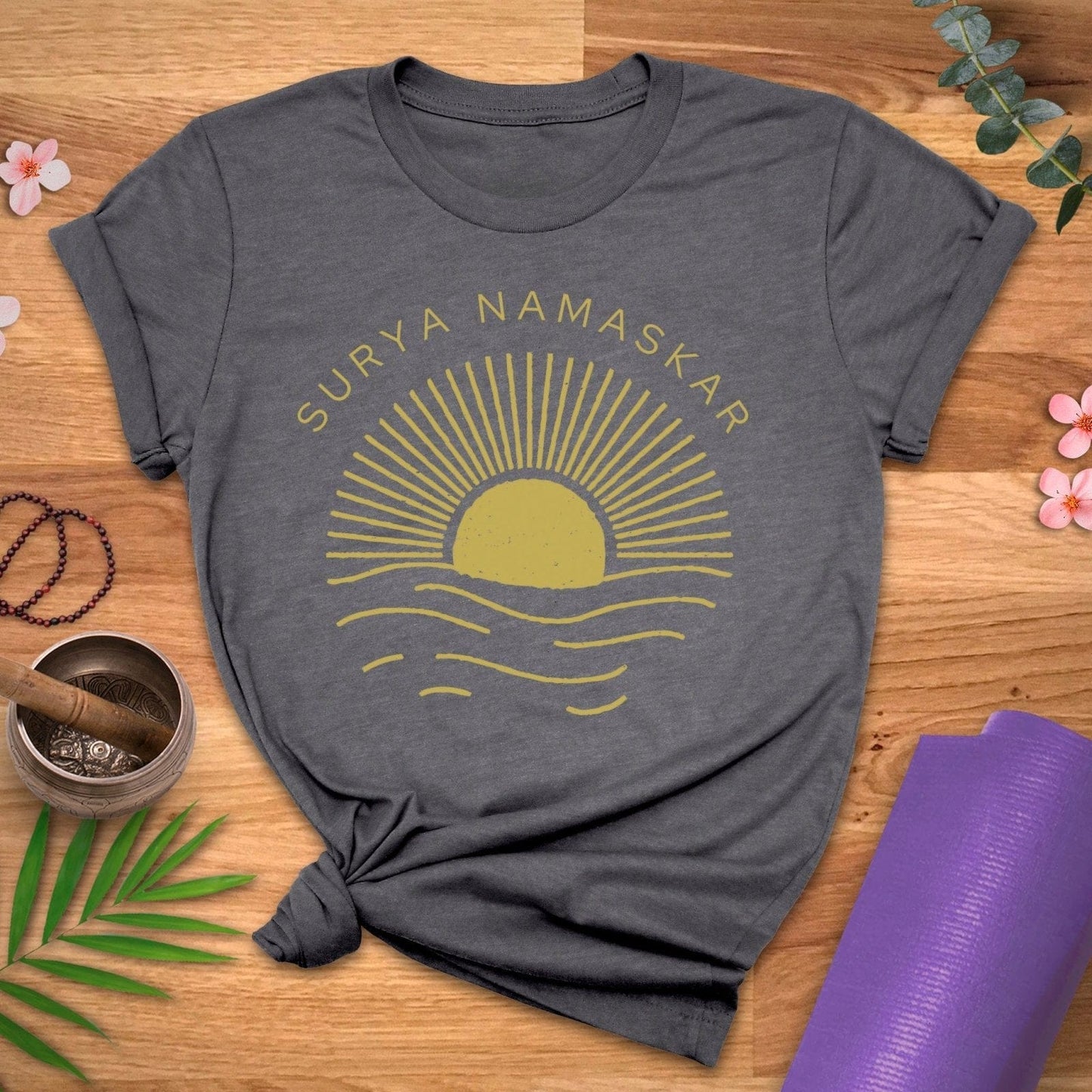Surya Namaskar Tee - ZenWear - T-Shirt