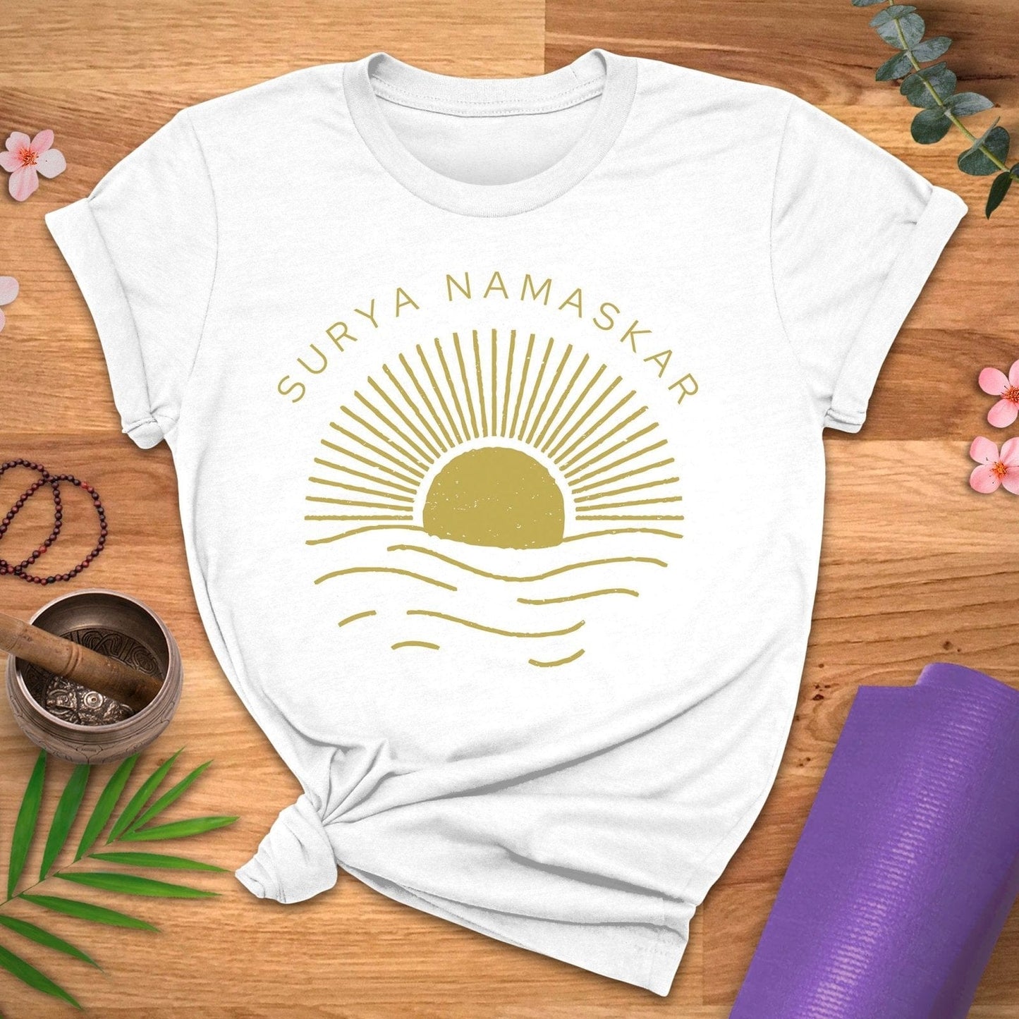 Surya Namaskar Tee - ZenWear - T-Shirt